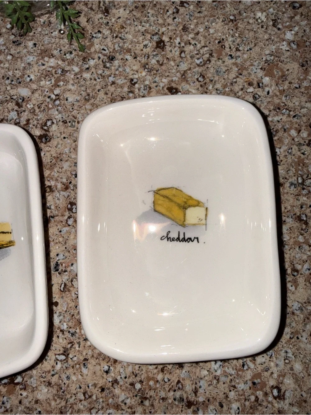 Rae Dunn Artisan Collection Cheese Appetizer Dishes